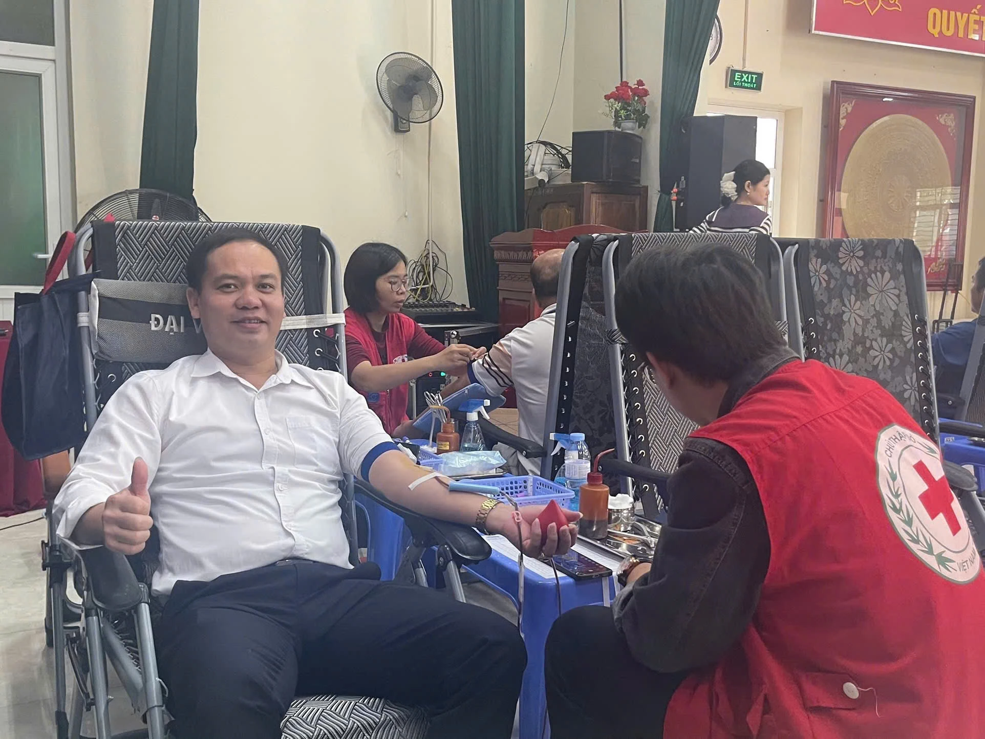 Xã An Nông tổ chức ngày hội hiến máu tình nguyện năm 2025