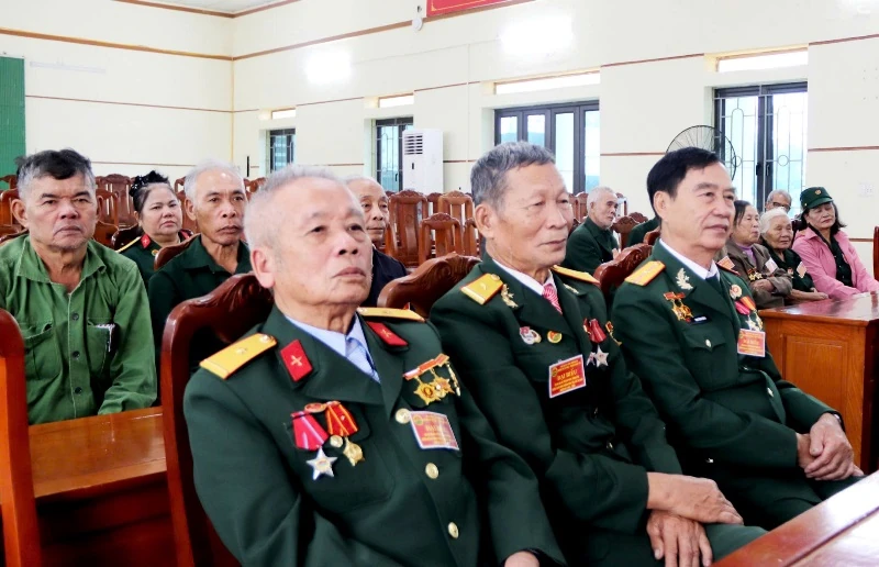 Đại hội điểm Hội Truyền thống Trường Sơn - đường Hồ Chí Minh phường Đông Tiến