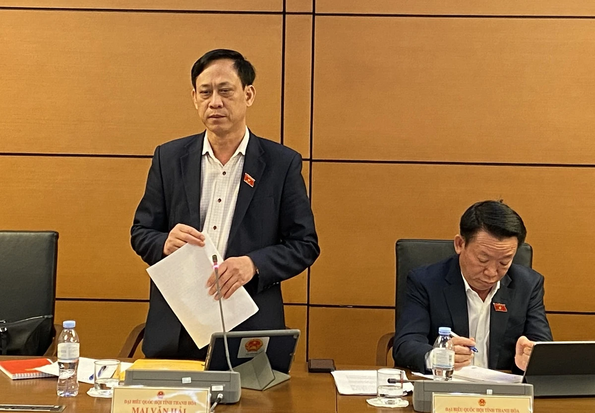 Đoàn ĐBQH Thanh Hóa góp ý về dự thảo Nghị quyết của Quốc hội quy định một số cơ chế, chính sách tháo gỡ khó khăn, vướng mắc trong tổ chức thi hành Luật Đất đai