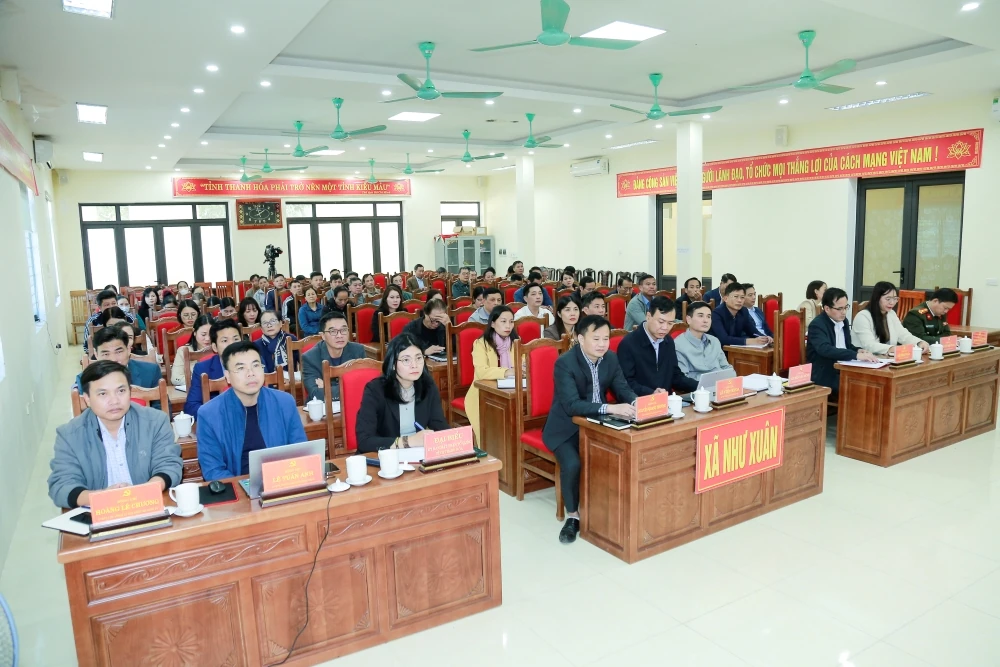 Tổ đại biểu HĐND tỉnh tiếp xúc cử tri xã Như Xuân