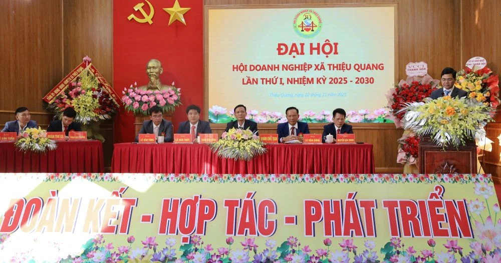 Cộng đồng doanh nghiệp xã Thiệu Quang đoàn kết cùng phát triển