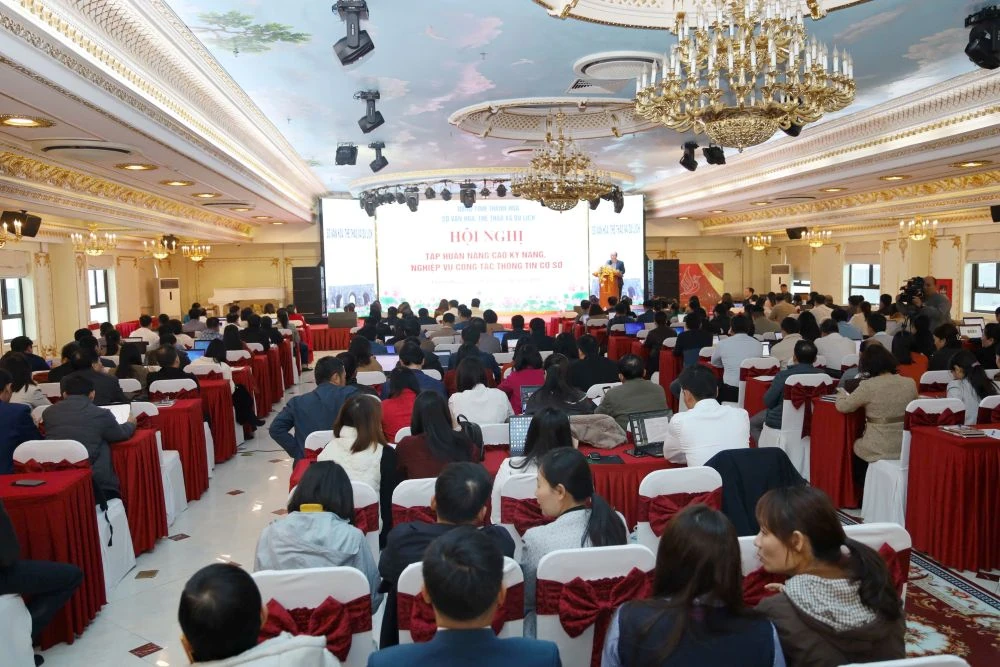 Nâng cao kỹ năng, nghiệp vụ công tác thông tin cơ sở