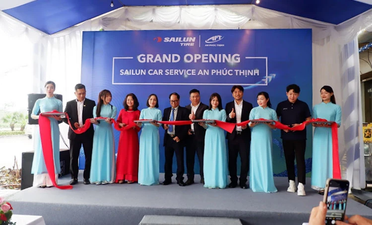Sailun Car Service đầu tiên tại Việt Nam chính thức ra mắt tại Thanh Hóa