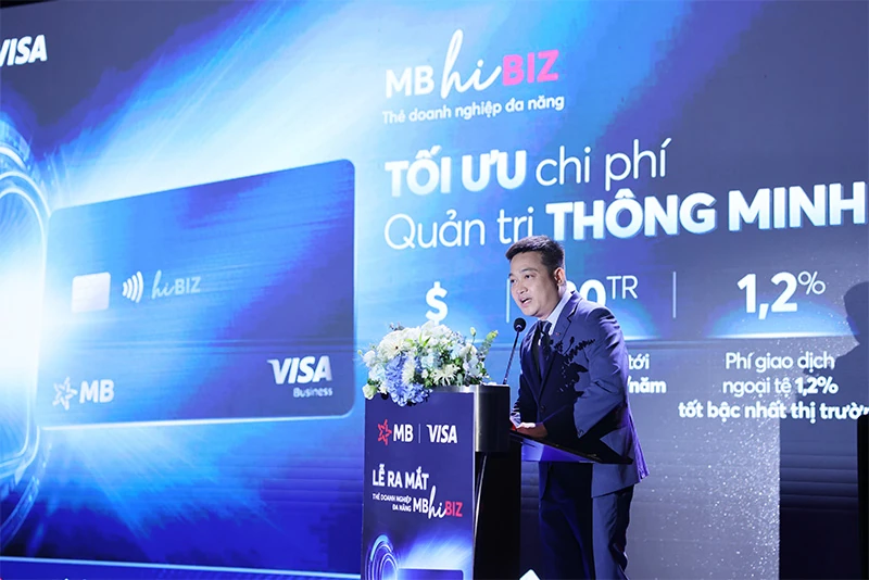 Thúc đẩy chuyển đổi số doanh nghiệp với MB Visa Hi BIZ