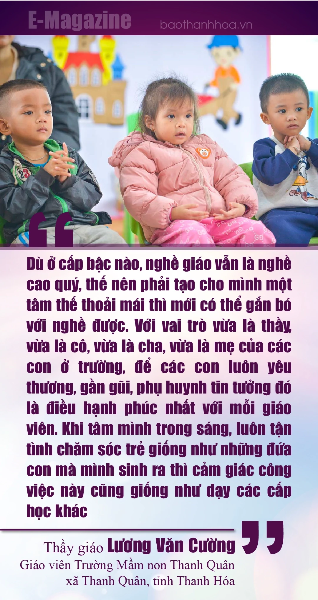 [E - Magazine] Những “người mẹ đặc biệt” gieo chữ nơi “thâm sơn cùng cốc”