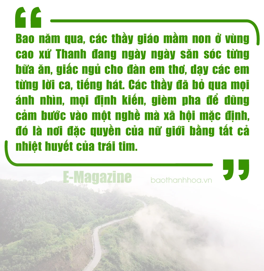[E - Magazine] Những “người mẹ đặc biệt” gieo chữ nơi “thâm sơn cùng cốc”