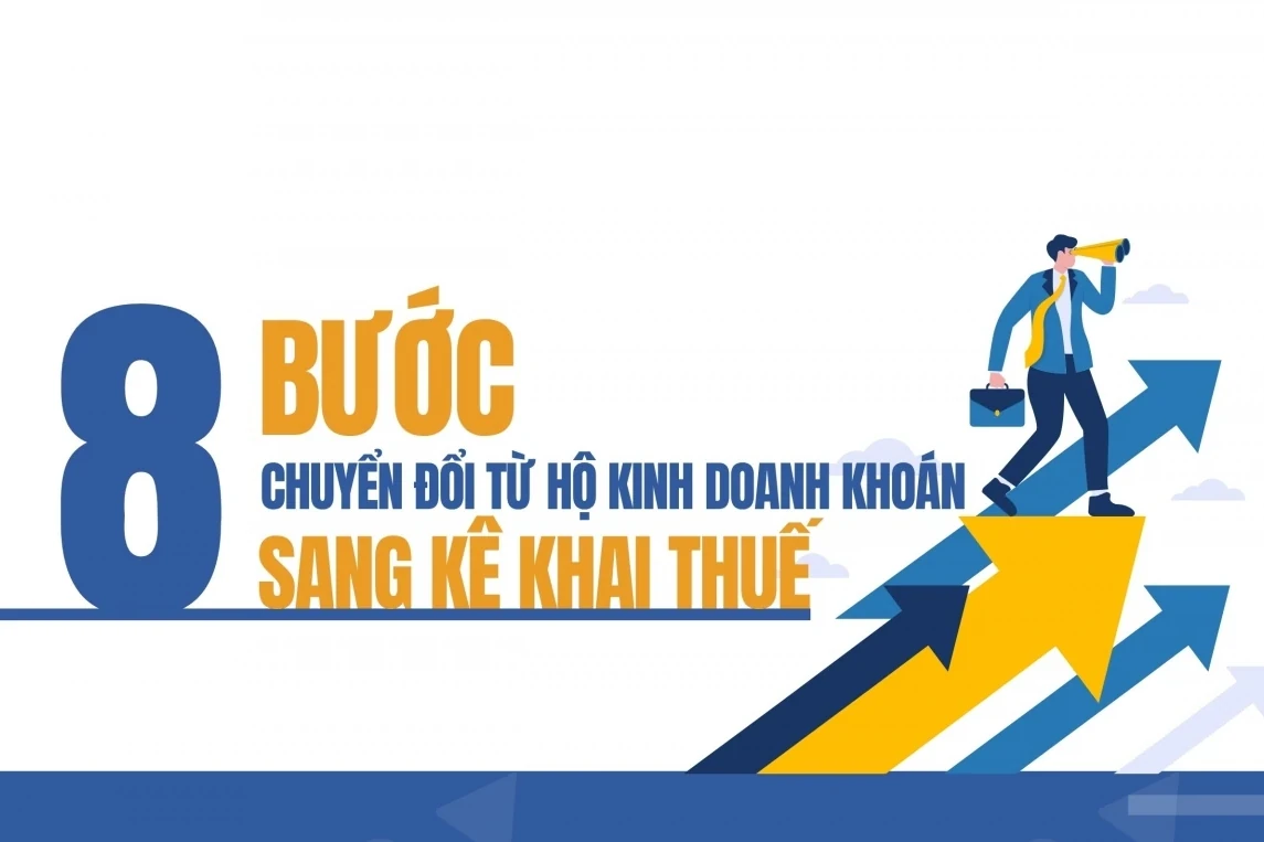 Chuyển đổi từ thuế khoán sang kê khai: Hộ kinh doanh cần làm gì để tránh rủi ro?