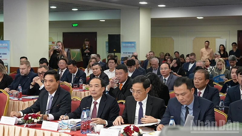 Tỉnh Thanh Hóa thúc đẩy hợp tác đầu tư, thương mại và du lịch với các địa phương của Nga