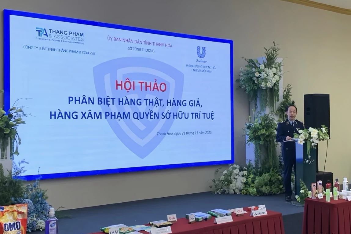 Hội thảo phân biệt hàng thật - hàng giả các sản phẩm của Unilever Việt Nam