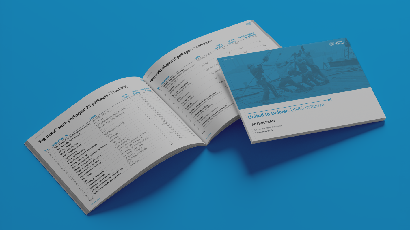 LHQ công bố Kế hoạch Hành động UN80 trong nỗ lực cải cách toàn hệ thống