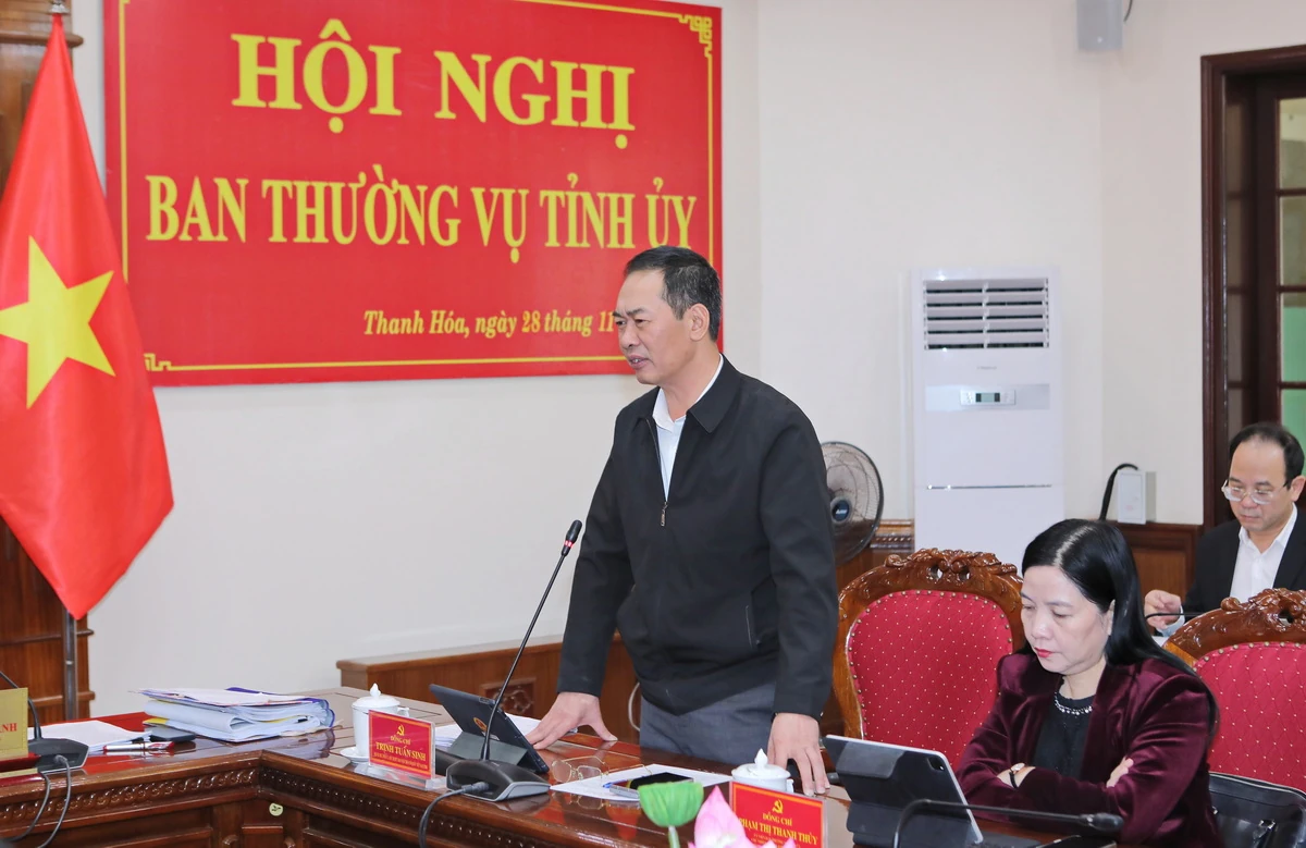 Ban Thường vụ Tỉnh ủy cho ý kiến vào nhiều nội dung quan trọng được Đảng ủy UBND tỉnh trình liên quan đến phát triển kinh tế - xã hội