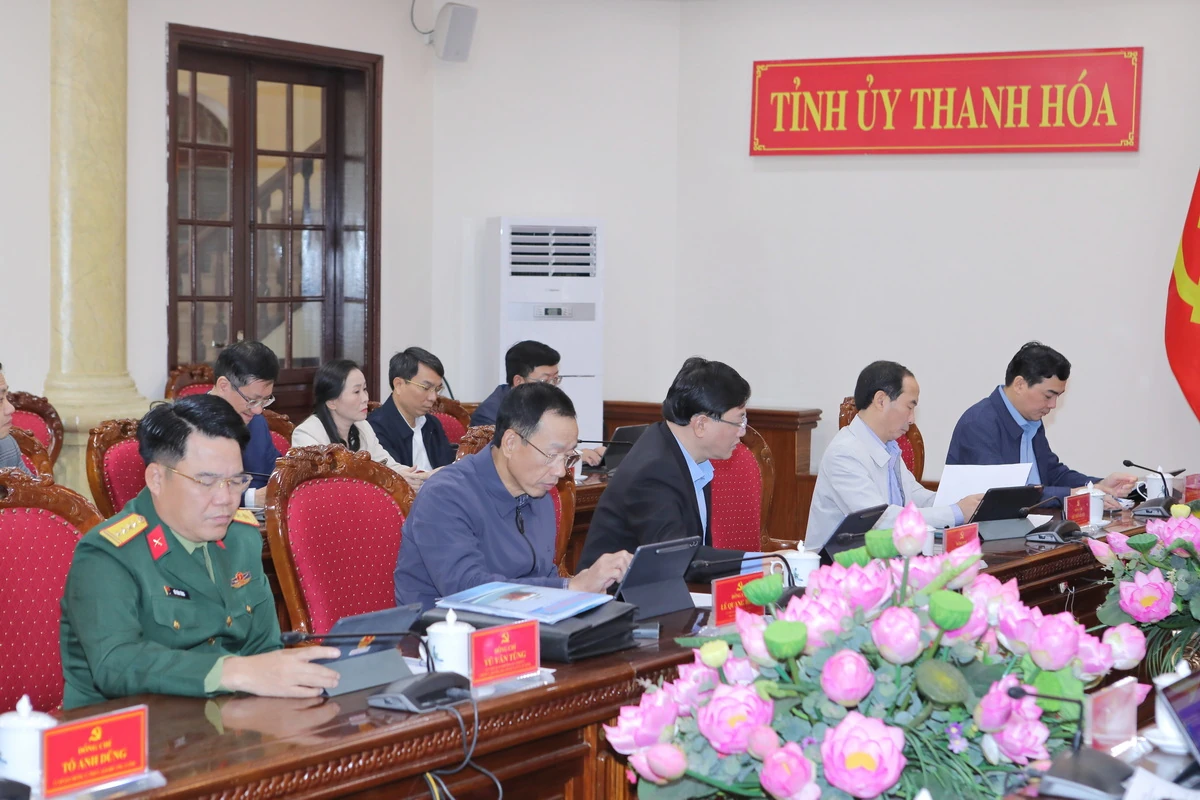 Ban Thường vụ Tỉnh ủy cho ý kiến vào nhiều nội dung quan trọng được Đảng ủy UBND tỉnh trình liên quan đến phát triển kinh tế - xã hội