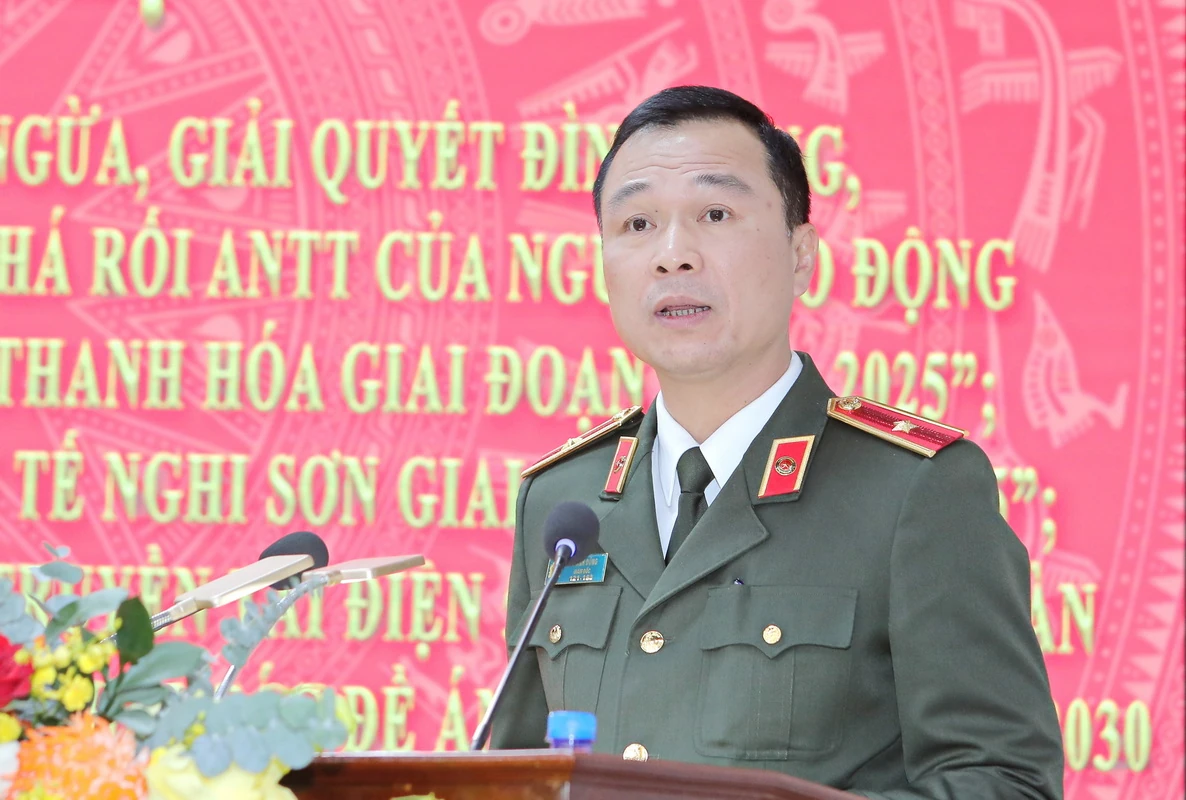 Tăng cường bảo đảm an ninh công nhân; ANTT Khu kinh tế Nghi Sơn và hệ thống truyền tải điện 500Kv