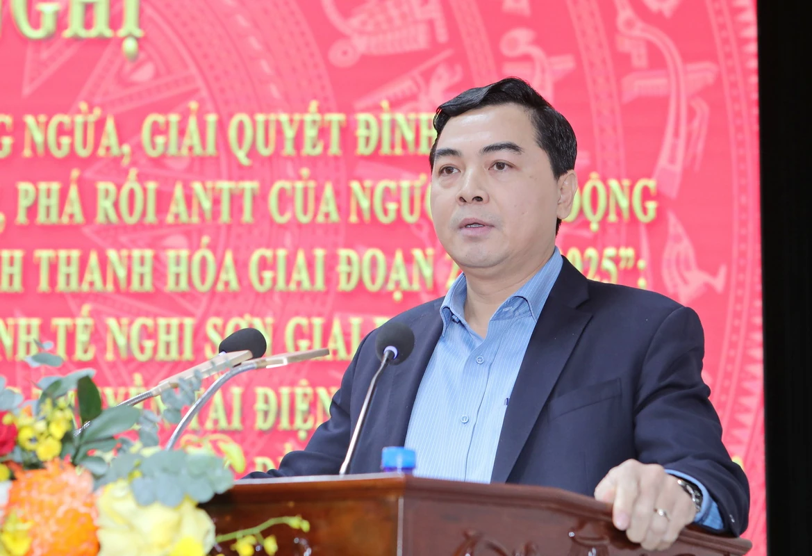 Tăng cường bảo đảm an ninh công nhân; ANTT Khu kinh tế Nghi Sơn và hệ thống truyền tải điện 500Kv