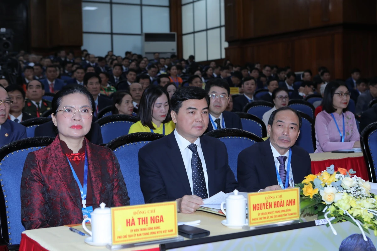 [Cập nhật] Đại hội đại biểu MTTQ Việt Nam tỉnh Thanh Hóa lần thứ XVI: Khơi dậy sức mạnh đại đoàn kết, tăng cường đồng thuận xã hội, vì mục tiêu phát triển nhanh và bền vững