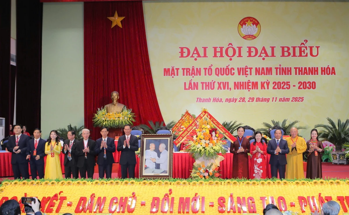Đại hội đại biểu MTTQ Việt Nam tỉnh Thanh Hóa lần thứ XVI: Khơi dậy sức mạnh đại đoàn kết, tăng cường đồng thuận xã hội, vì mục tiêu phát triển nhanh và bền vững