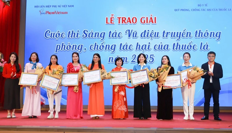 Thanh Hóa có 3 giải thưởng cuộc thi Sáng tác vũ điệu truyền thông về phòng, chống tác hại của thuốc lá năm 2025