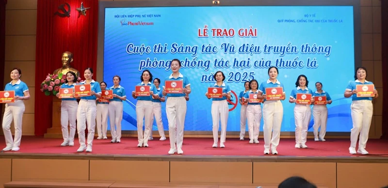 Thanh Hóa có 3 giải thưởng cuộc thi Sáng tác vũ điệu truyền thông về phòng, chống tác hại của thuốc lá năm 2025