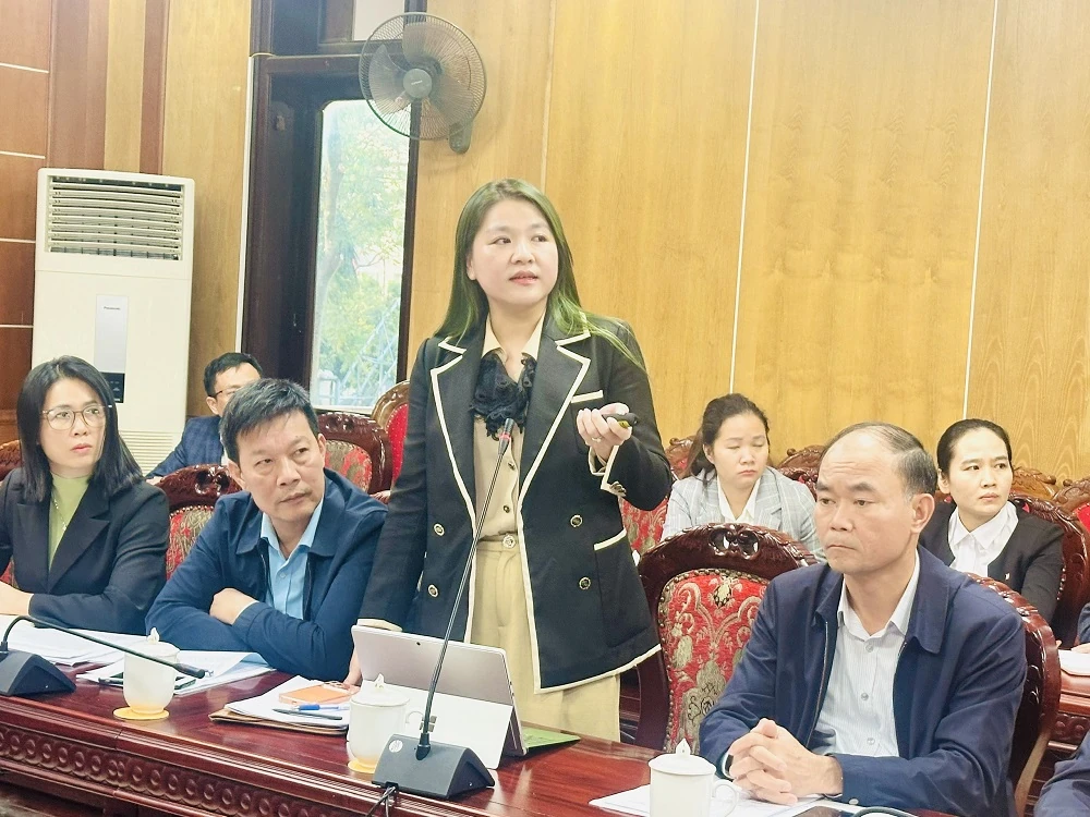 Hội nghị kết nối cung - cầu và trưng bày giới thiệu sản phẩm nông sản, thực phẩm an toàn tỉnh Thanh Hóa năm 2025 được tổ chức tại phường Hạc Thành