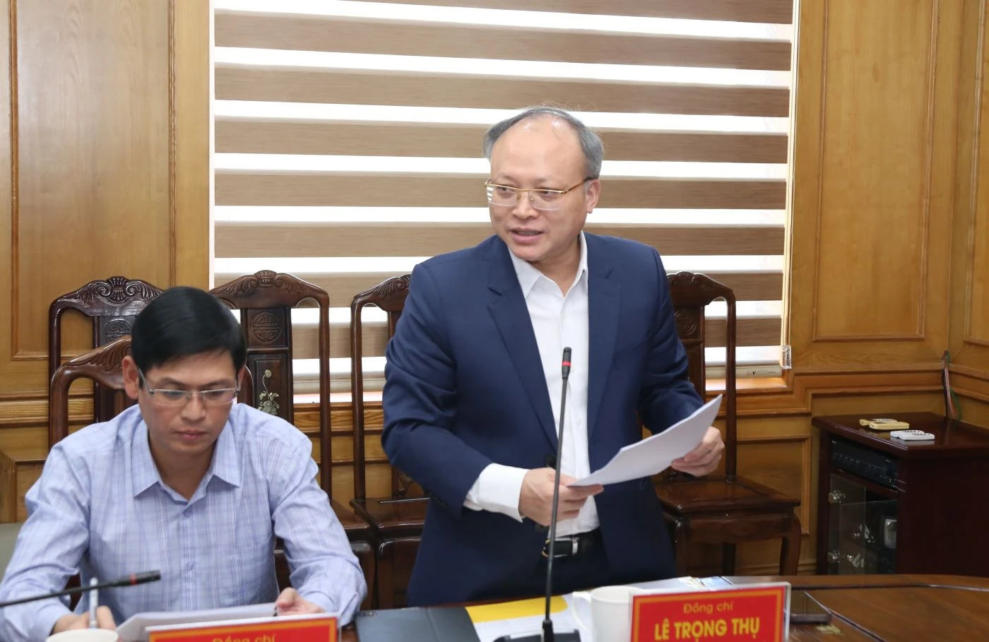 Chủ tịch UBND tỉnh Nguyễn Hoài Anh làm việc với Sở Tài chính về tình hình thực hiện nhiệm vụ năm 2025