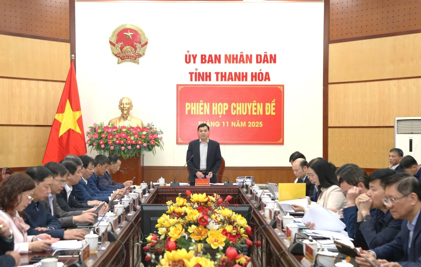 Phiên họp chuyên đề UBND tỉnh: Thảo luận, cho ý kiến vào một số tờ trình, kế hoạch quan trọng