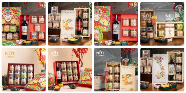 Quà tết doanh nghiệp Nuts - Giải pháp quà biếu tri ân khách hàng và nhân sự