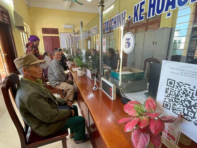 Thăng Bình lấy sự hài lòng của người dân làm thước đo