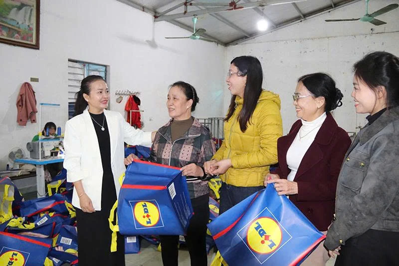 Sản xuất túi xuất khẩu thân thiện với môi trường