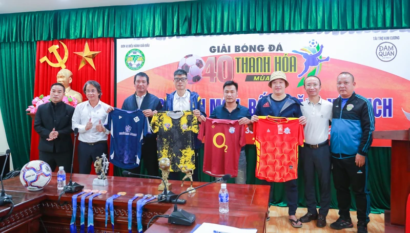 Giải bóng đá 7 người O40 tỉnh Thanh Hóa khởi tranh từ ngày 6/12