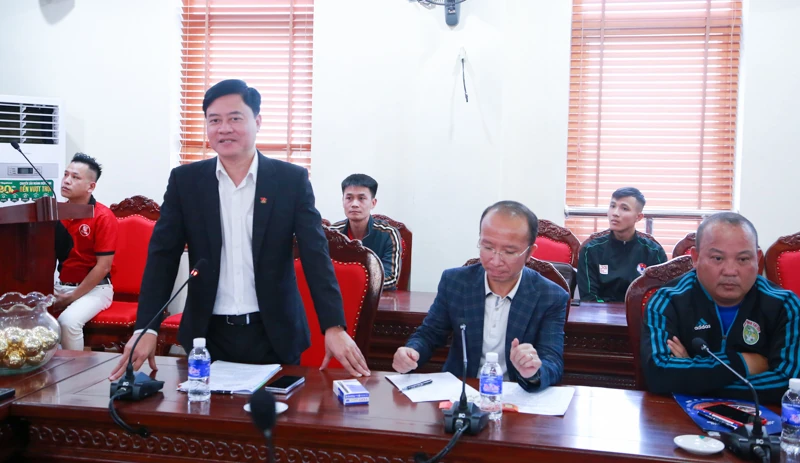 Giải bóng đá 7 người O40 tỉnh Thanh Hóa khởi tranh từ ngày 6/12