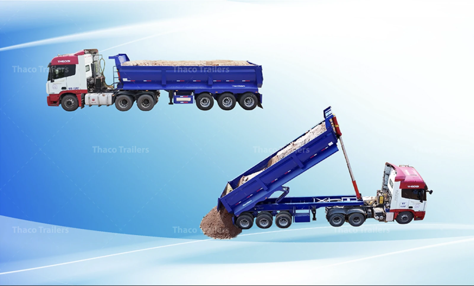 So sánh sơ mi rơ moóc ben và xe tải ben - Giải pháp nào tối ưu hơn?