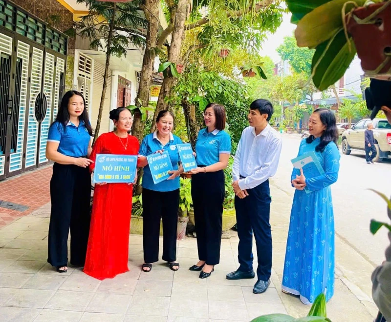 Nhiều công trình, phần việc chào mừng Đại hội đại biểu phụ nữ tỉnh lần thứ XIX