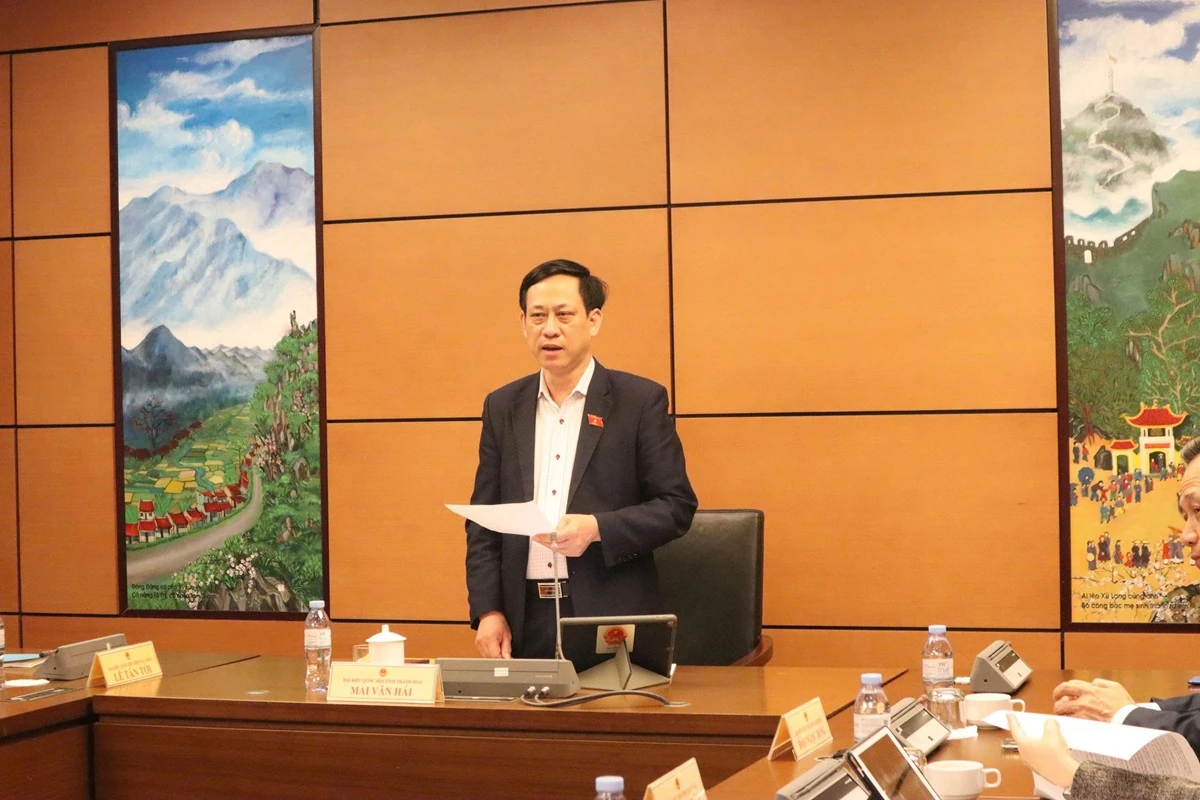 Đoàn ĐBQH Thanh Hóa tham gia góp ý vào các chủ trương đầu tư, dự thảo Nghị quyết của Quốc hội