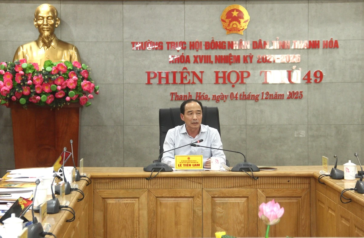 Kỳ họp thường lệ cuối năm 2025, HĐND tỉnh khóa XVIII diễn ra trong 1,5 ngày (từ ngày 8 đến 9/12)