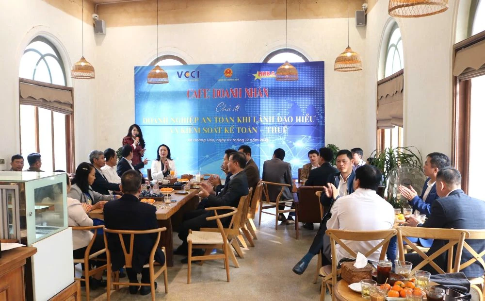 “Cà phê Doanh nhân”: Gợi mở tư duy quản trị an toàn trong bối cảnh mới