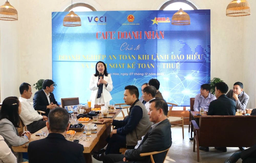 “Cà phê Doanh nhân”: Gợi mở tư duy quản trị an toàn trong bối cảnh mới