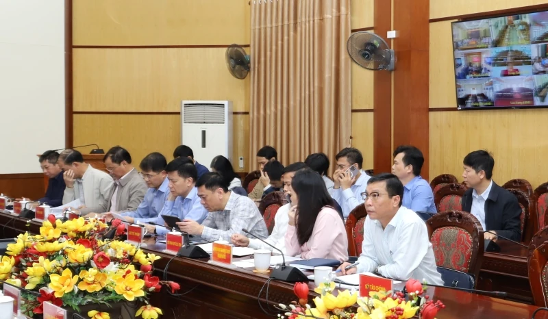 Giao ban đánh giá tình hình thực hiện các Chương trình MTQG trên địa bàn tỉnh Thanh Hoá