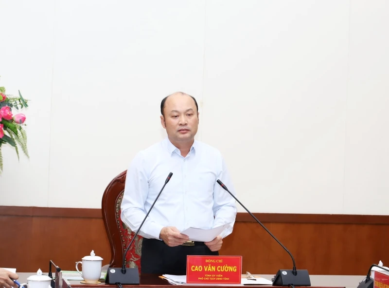 Giao ban đánh giá tình hình thực hiện các Chương trình MTQG trên địa bàn tỉnh Thanh Hoá