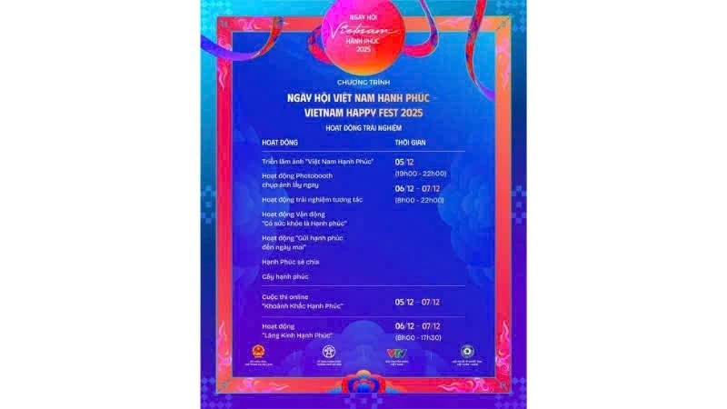 Ngày hội Việt Nam Hạnh phúc với hành trình trải nghiệm 13 sắc màu yêu thương