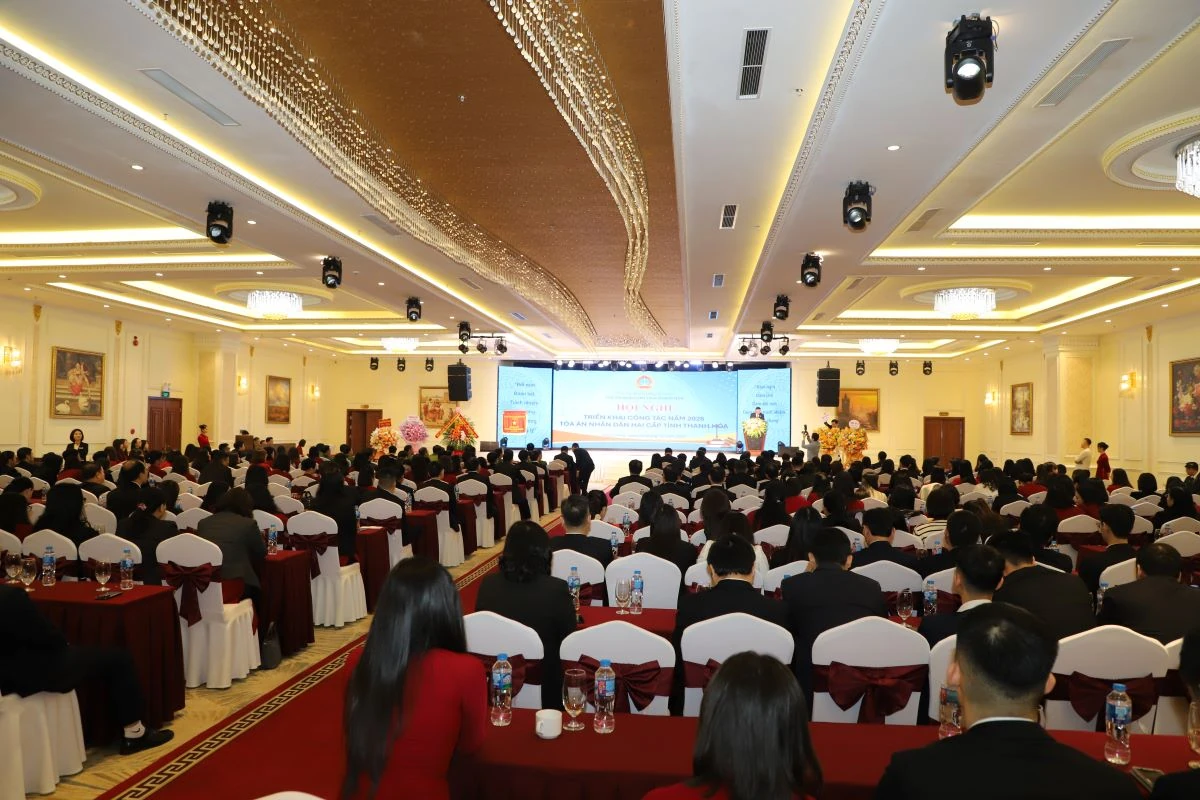 Tòa án Nhân dân hai cấp tổng kết nhiệm vụ năm 2025