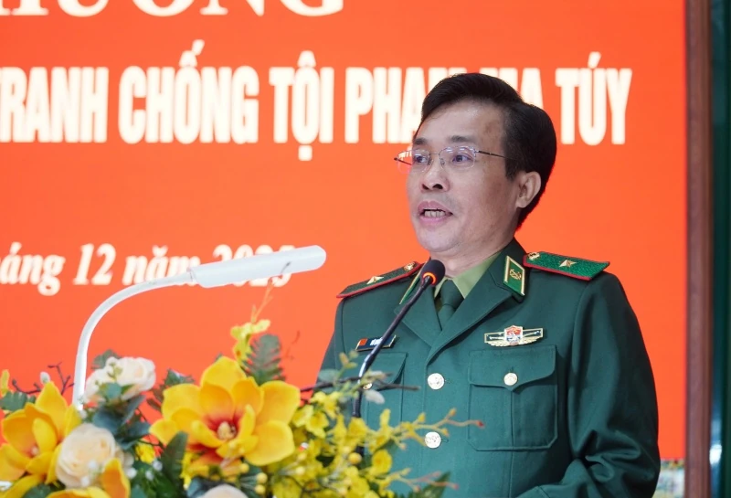 Khen thưởng BĐBP tỉnh Thanh Hóa vì thành tích xuất sắc trong đấu tranh chống tội phạm ma tuý