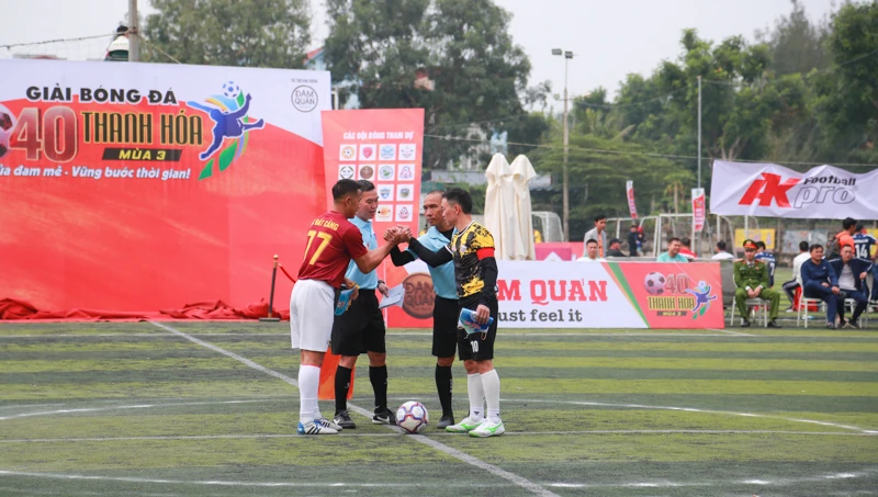 Khai mạc Giải bóng đá 7 người O40 tỉnh Thanh Hóa mùa thứ 3, năm 2025