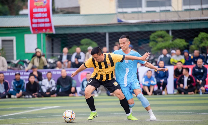 Khai mạc Giải bóng đá 7 người O40 tỉnh Thanh Hóa mùa thứ 3, năm 2025