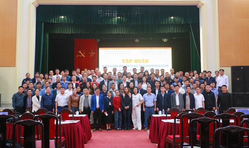 200 học viên tập huấn nghiệp vụ TDTT theo chương trình xây dựng nông thôn mới