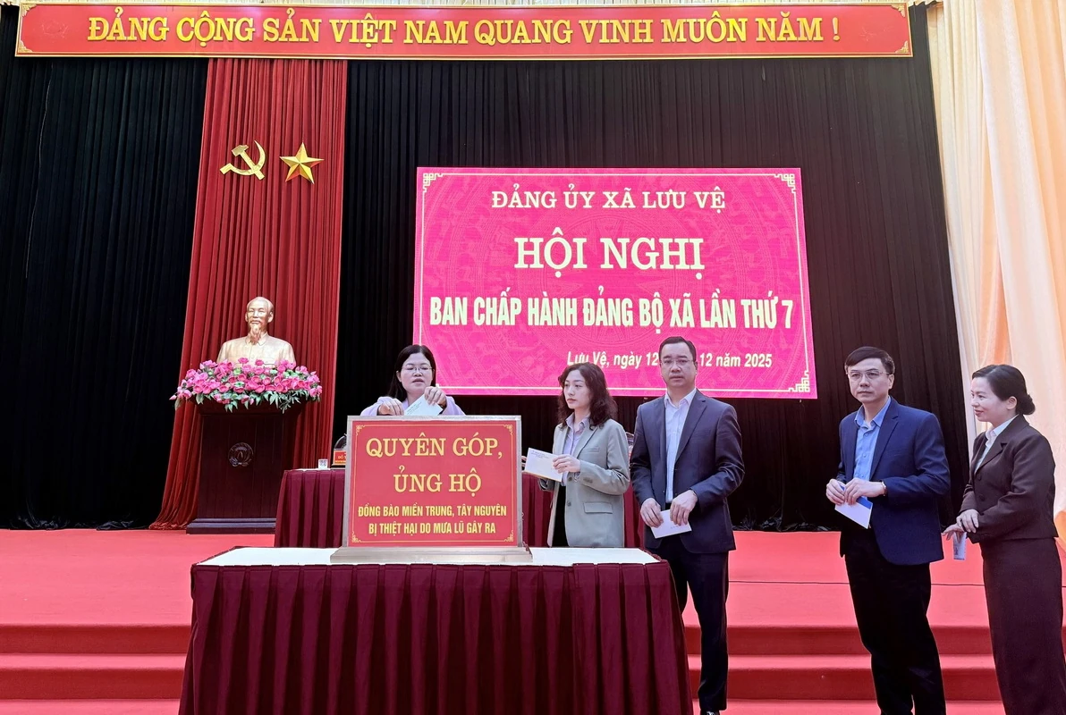 Năm 2026, xã Lưu Vệ phấn đấu tốc độ tăng tổng giá trị sản phẩm trên địa bàn đạt 11%