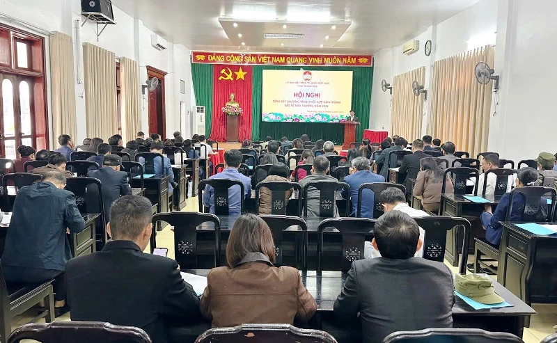 Hiệu quả chương trình phối hợp bảo vệ môi trường trong cộng đồng dân cư