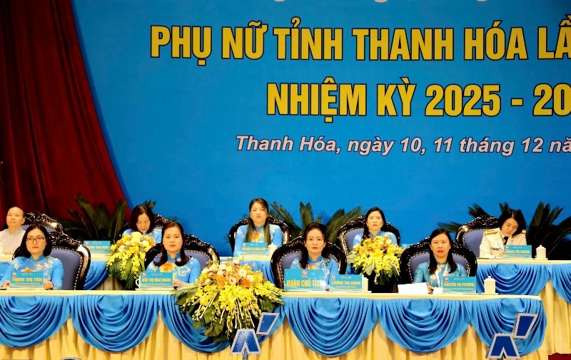 Phiên thứ nhất, Đại hội đại biểu Phụ nữ tỉnh Thanh Hóa lần thứ XIX, nhiệm kỳ 2025-2030