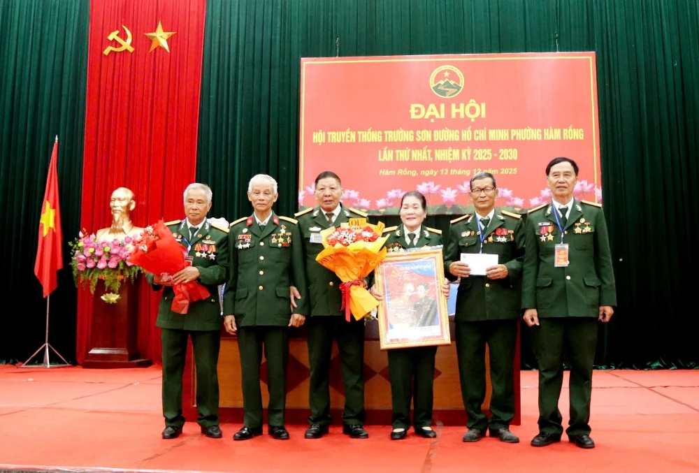 Đại hội Hội Truyền thống Trường Sơn - đường Hồ Chí Minh phường Hàm Rồng