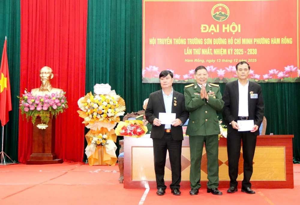 Đại hội Hội Truyền thống Trường Sơn - đường Hồ Chí Minh phường Hàm Rồng