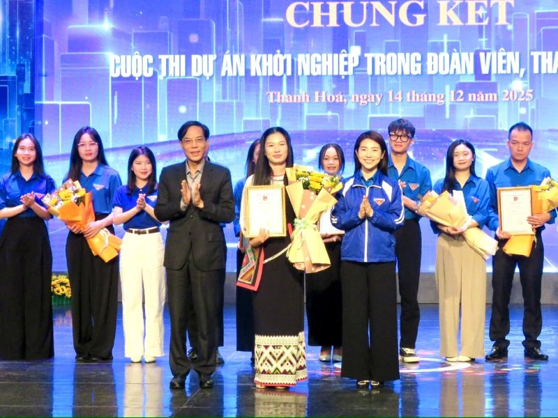 Chung kết và trao giải cuộc thi “Dự án khởi nghiệp trong đoàn viên, thanh niên năm 2025”